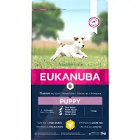Eukanuba 3kg Puppy Small Breed poulet - Croquettes pour chien