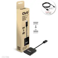 Club 3D 1x DisplayPort vers 2x DisplayPort