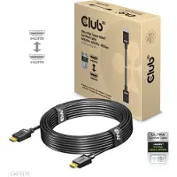 Club 3D 902398642 Hdmi Cable With Adapter Hdmi 2.1 Cable 5 M Noir
