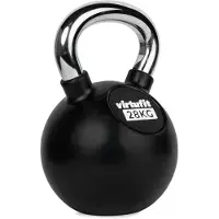 VirtuFit Kettlebell caoutchouc/chrome