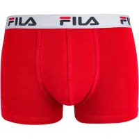 FILA Boxers gris / rouge / blanc