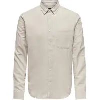 Only & Sons Chemise 'Onsgudmund' gris clair