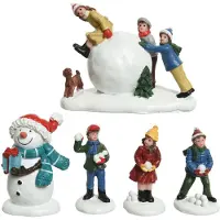 EDM Snowball Christmas Figure Multicolore