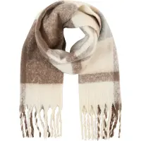 Vero Moda Écharpe 'VMIvy' beige / marron / gris clair