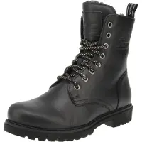 Panama jack Femme Bottes d'hiver Bottines à lacets FRISIA IGLOO B3 Noir Cuir lisse imperméable Taille : 40