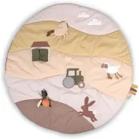 Filibabba Tapis de Jeu d'Eveil - 90 cm - Mon magasin Ferme - - UneTaille - Tapis d'éveil