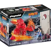 Playmobil Sasuke Vs. Itachi Construction Game Rouge Enfants