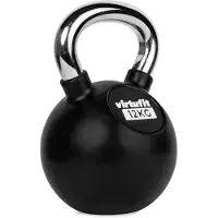 VirtuFit Kettlebell caoutchouc/chrome