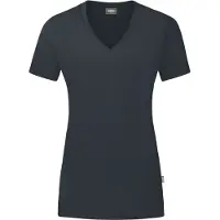 Jako T-shirt femme Organic, Couleur:anthracite, Taille:48