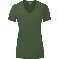 Jako T-shirt femme Organic, Couleur:olive, Taille:34