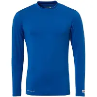 Uhlsport Distinction Colors Long Sleeve Base Layer Bleu L Homme