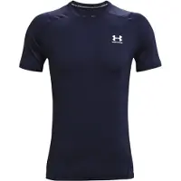 Under Armour Heatgear Fitted Short Sleeve T-shirt Bleu 2XL / Regular Homme