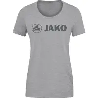 Jako T-shirt Promo pour femmes, Couleur:gris clair chiné, Taille:38