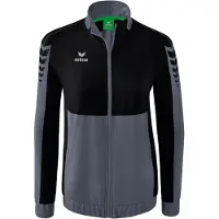 Erima Veste de présentation Six Wings Gris ardoise/noir - 42