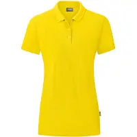 Jako Polo Organic pour femmes, Couleur:citro, Taille:34
