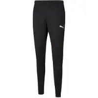 Puma Pantalon de sport 'TeamRise' noir / blanc