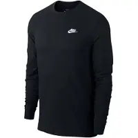 Nike T-Shirt 'Club' noir / blanc