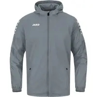 Jako Veste tous-temps unie Team 2.0, Couleur:gris pierre, Taille:S