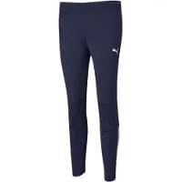 Puma Pantalon de sport 'TeamLiga' bleu foncé / blanc