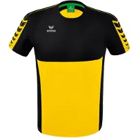 Erima T-shirt Six Wings Jaune/noir