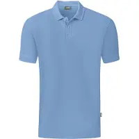 Jako Uni Polo Organic, Couleur:bleu glacier, Taille:XL