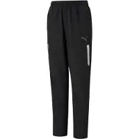 Puma Pantalon de sport noir / blanc