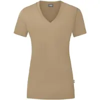 Jako T-shirt femme Organic, Couleur:sable, Taille:46