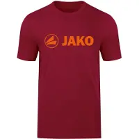 Jako T-Shirt Promo, bordeaux/orange néon, S