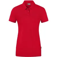 Jako Polo Femme Doubletex , Couleur:rouge, Taille:48
