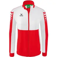 Erima Veste de présentation Six Wings Rouge/blanc - 40