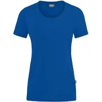 Jako T-shirt femme Organic Stretch , Couleur:royal, Taille:42