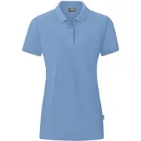 Jako Polo Organic pour femmes, Couleur:bleu glacier, Taille:38