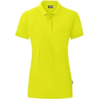 Jako Polo Organic pour femmes, Couleur:citron vert, Taille:38