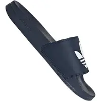 Adidas Mule 'Adilette Lite' bleu foncé / blanc