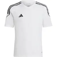 Adidas Garçons, T-shirt de sport, Tiro 23 Maillot de la Ligue Enfants Blanc HR4620 (128cm) (128), Blanc, 128