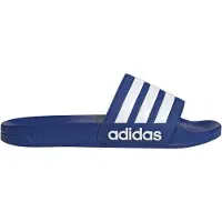 Adidas Chaussure basse 'Adilette' bleu / blanc