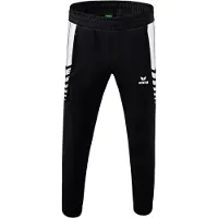 Erima Pantalon de sport noir / blanc
