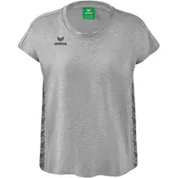 Erima T-shirt Essential Team Gris Clair Chiné/Gris Ardoise - 40