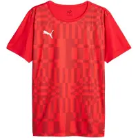 Puma T-shirt à manches courtes Individual Rise Graph, rouge, taille S, homme, rouge, taille S