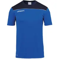 Uhlsport Offense 23 T-Shirt Hommes - Royal / Marine / Blanc