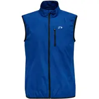 Newline Gilet de sport gentiane / gris / noir