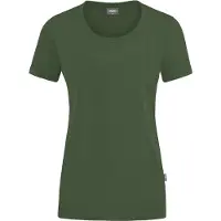 Jako T-shirt femme Organic Stretch , Couleur:olive, Taille:34