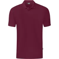 Jako Polo Uni Organic, Couleur:maroon, Taille:XL