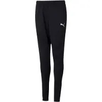 Puma Pantalon de sport 'TeamRise' noir / blanc