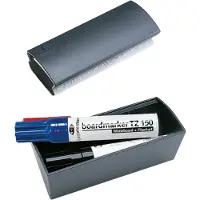 Legamaster Boîte de rangement et frotteur 7-122500 - magnétique - anthracite