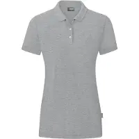 Jako Organic Polo Femmes - Gris Clair Mélange | Taille: 44