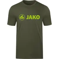 Jako T-Shirt Promo, kaki/vert néon, 128