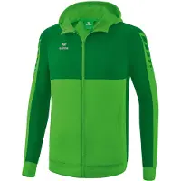 Erima Veste d'entraînement Six Wings avec capuche vert/émeraude - XXXL
