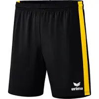 Erima Short Retro Star Noir/jaune Junior - 164