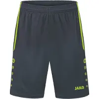 Jako Allround Short Hommes - Anthracite / Lemon | Taille: L